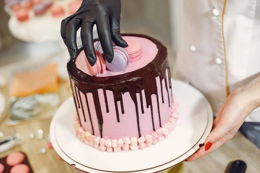 Baker at work at Better Than Bake